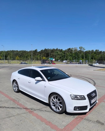 Audi A5 cena 45500 przebieg: 350000, rok produkcji 2010 z Nisko małe 154